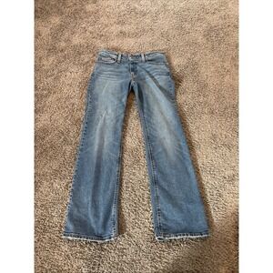 Levis 518 Super Low Boot Cut Blue Denim Jeans Women's 29x30